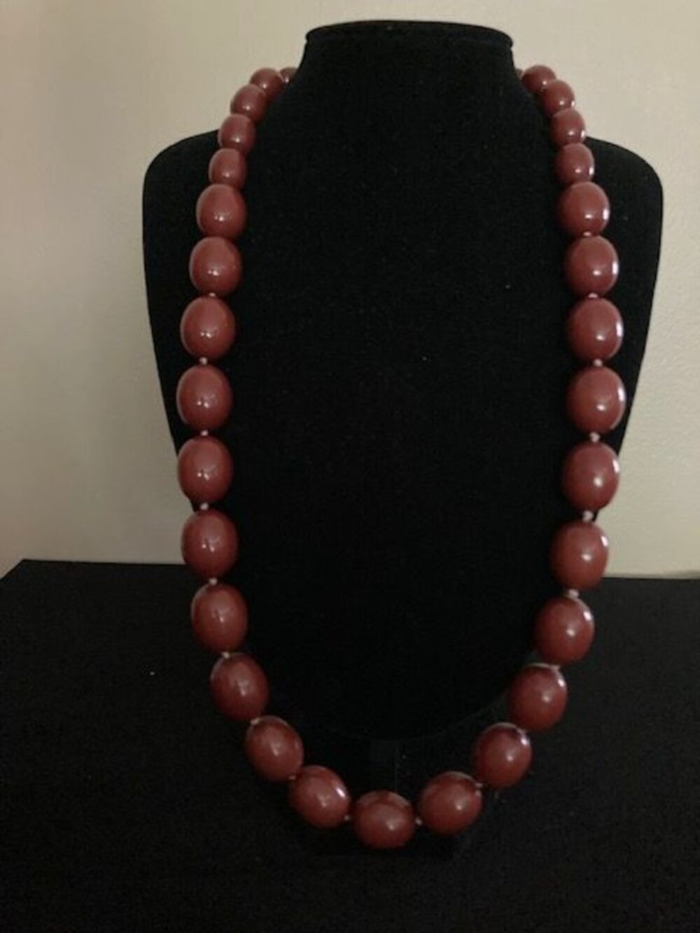 Brown Beaded Necklace
